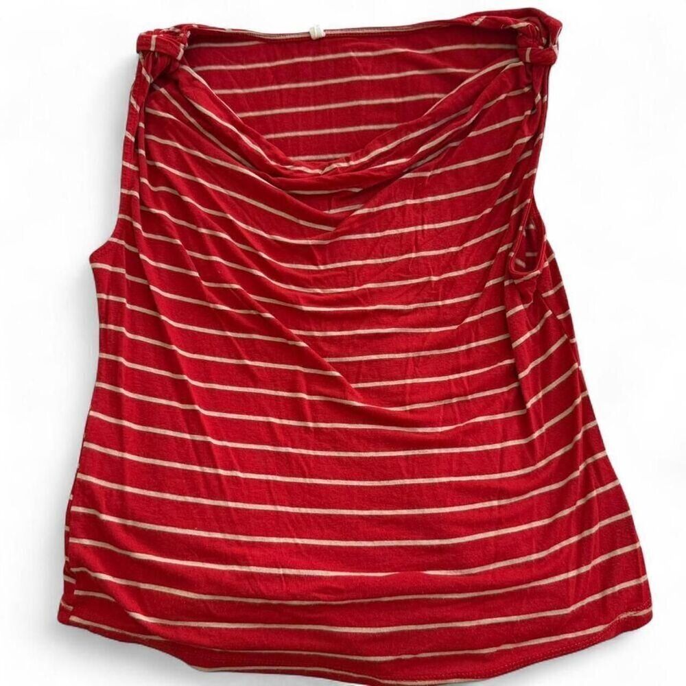 Willow-clay Women's Red and Cream Jumper